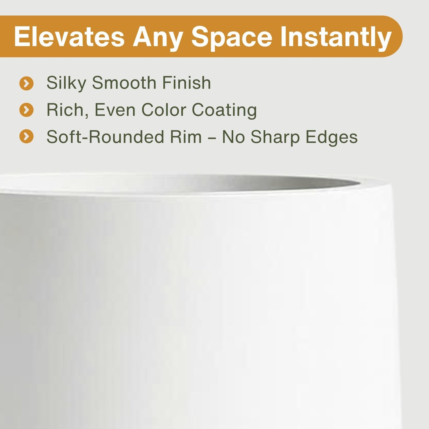 Tall Conico Planter